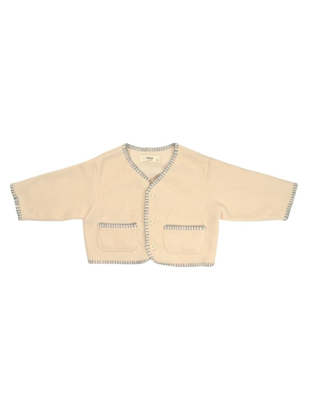 Amigo Korea Mellow Cardigan in Beige